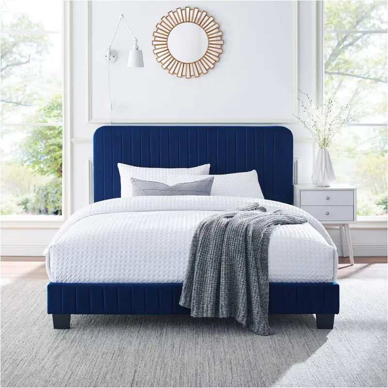Mod-6333-nav Modway Furniture Celine Bedroom Furniture Bed