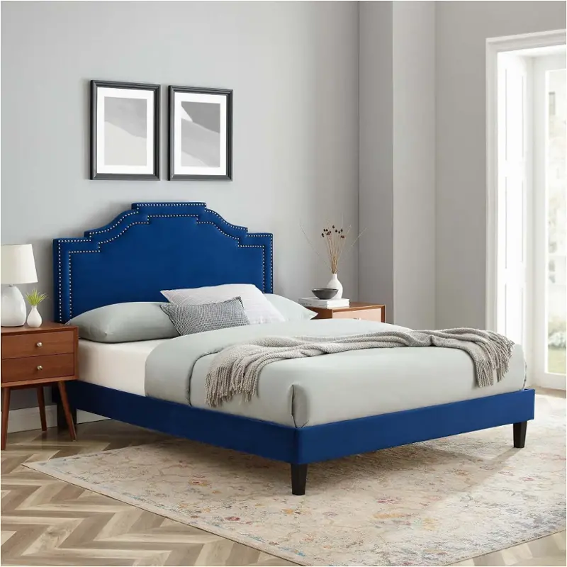 Mod-6864-nav Modway Furniture Adelaide Bedroom Furniture Bed