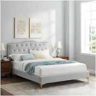 Mod-6784-lgr Modway Furniture Amber Bedroom Furniture Bed