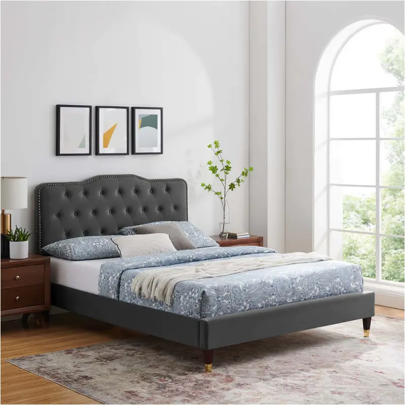 Mod-6785-cha Modway Furniture Amber Bedroom Furniture Bed
