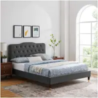 Mod-6785-cha Modway Furniture Amber Bedroom Furniture Bed