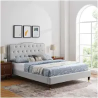 Mod-6785-lgr Modway Furniture Amber Bedroom Furniture Bed