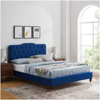 Mod-6785-nav Modway Furniture Amber Bedroom Furniture Bed