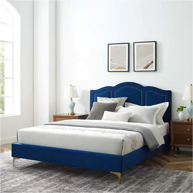 Mod-6853-nav Modway Furniture Emerson Bedroom Furniture Bed