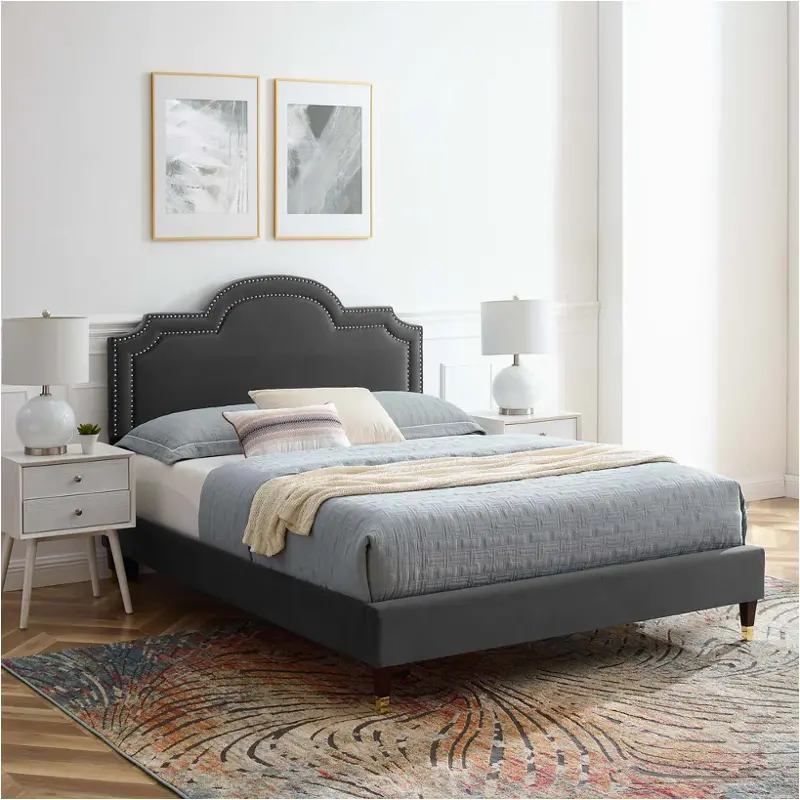 Mod-6824-cha Modway Furniture Aviana Bedroom Furniture Bed