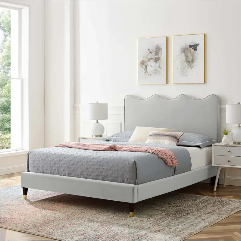 Mod-6728-lgr Modway Furniture Current Bedroom Furniture Bed