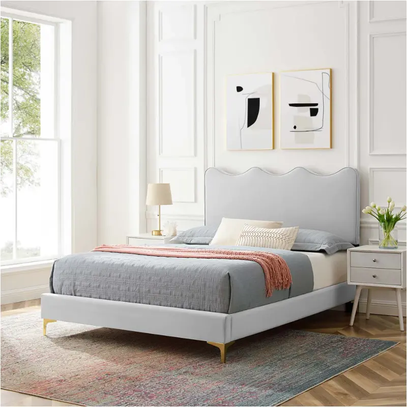 Mod-6730-lgr Modway Furniture Current Bedroom Furniture Bed