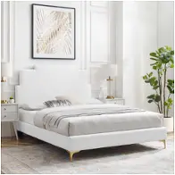 Mod-6895-whi Modway Furniture Lindsey Bedroom Furniture Bed