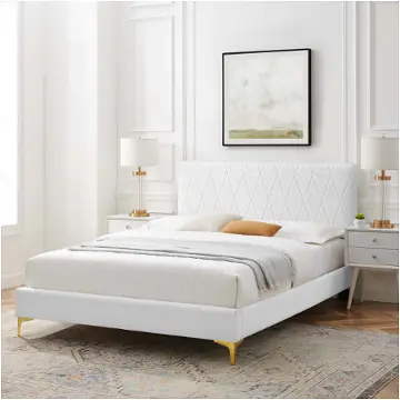 Mod-6706-whi Modway Furniture Phillipa Bedroom Furniture Bed
