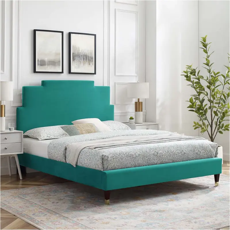 Mod-6896-tea Modway Furniture Lindsey Bedroom Furniture Bed
