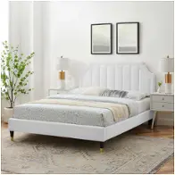 Mod-6713-whi Modway Furniture Sienna Bedroom Furniture Bed