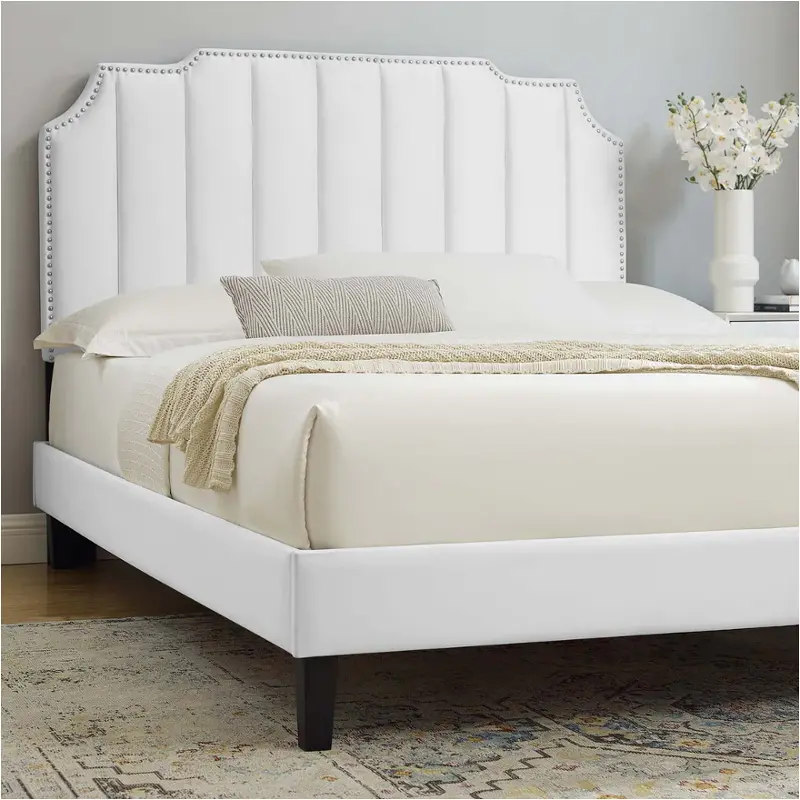 Mod-6884-whi Modway Furniture Colette Bedroom Furniture Bed