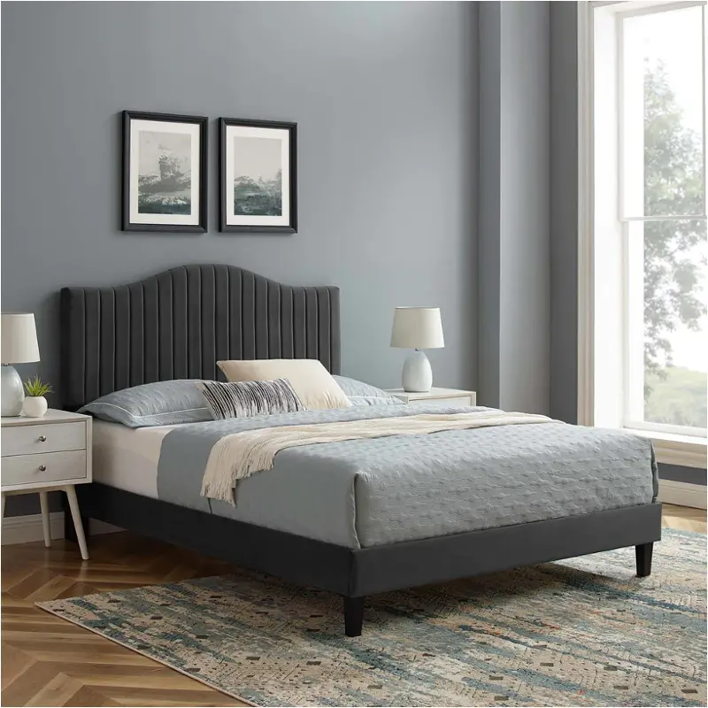 Mod-6744-cha Modway Furniture Juniper Bed