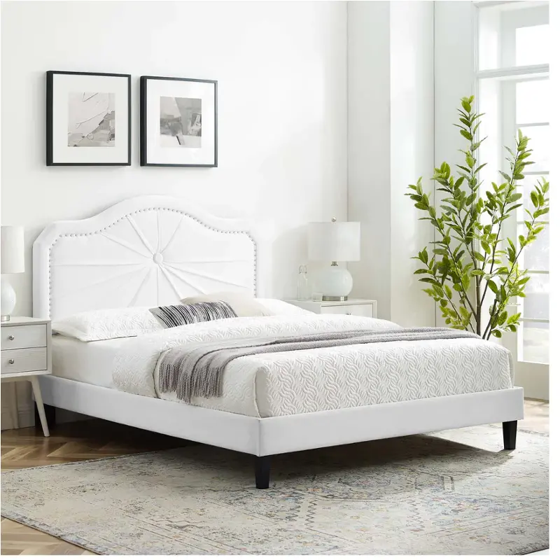 Mod-6917-whi Modway Furniture Portia Bed