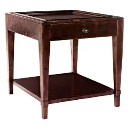 322112b Bernhardt Furniture Vintage Patina Living Room Furniture End Table