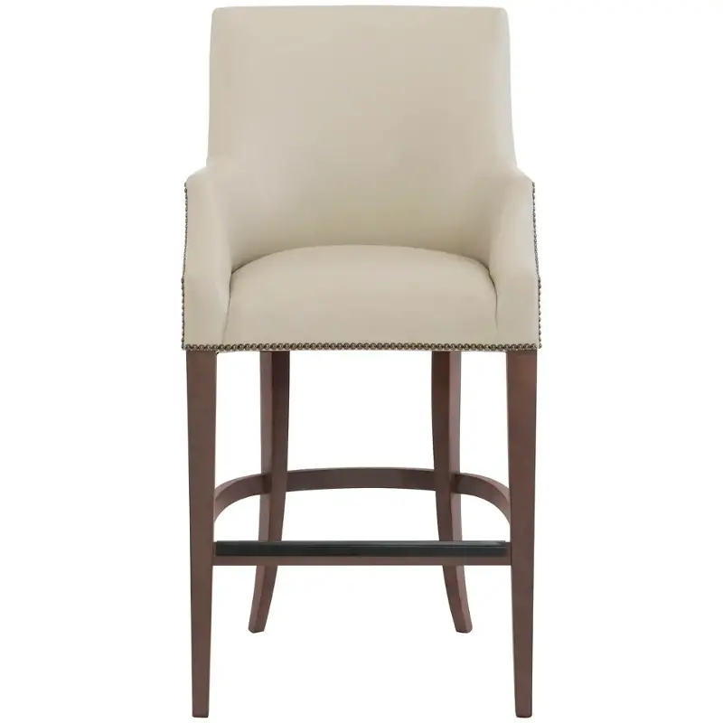348588l Bernhardt Furniture Bernhardt Interiors Custom Leather Chair Program Dining Room Furniture Stool