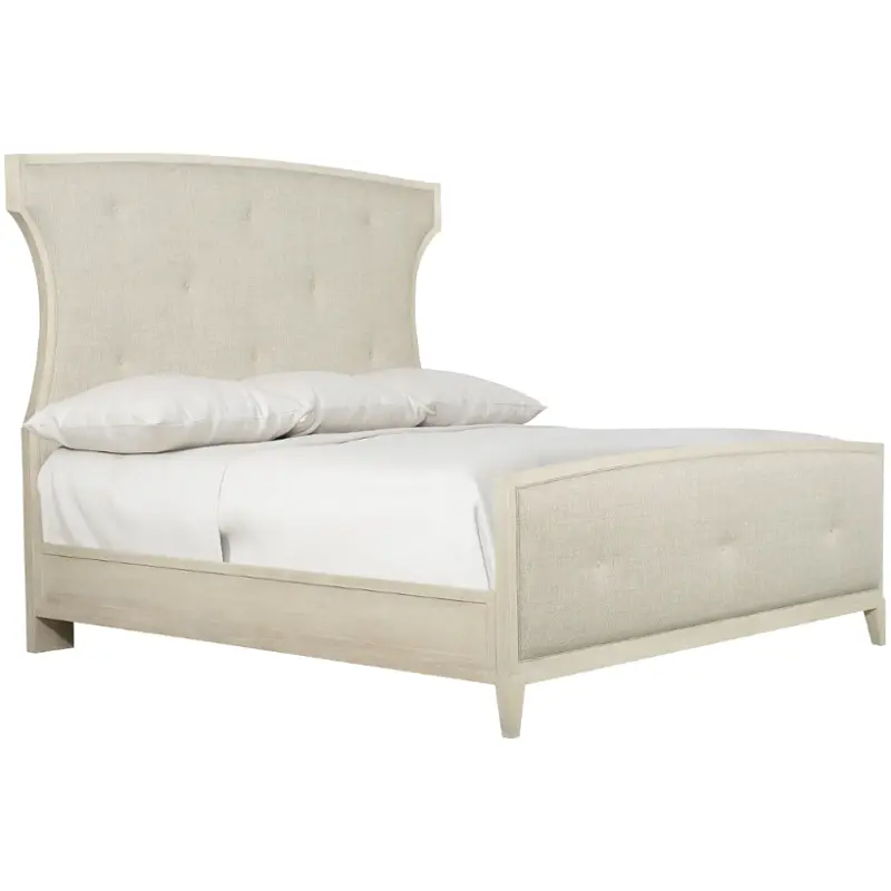 395h66 Bernhardt Furniture King Upholstered Panel Bed