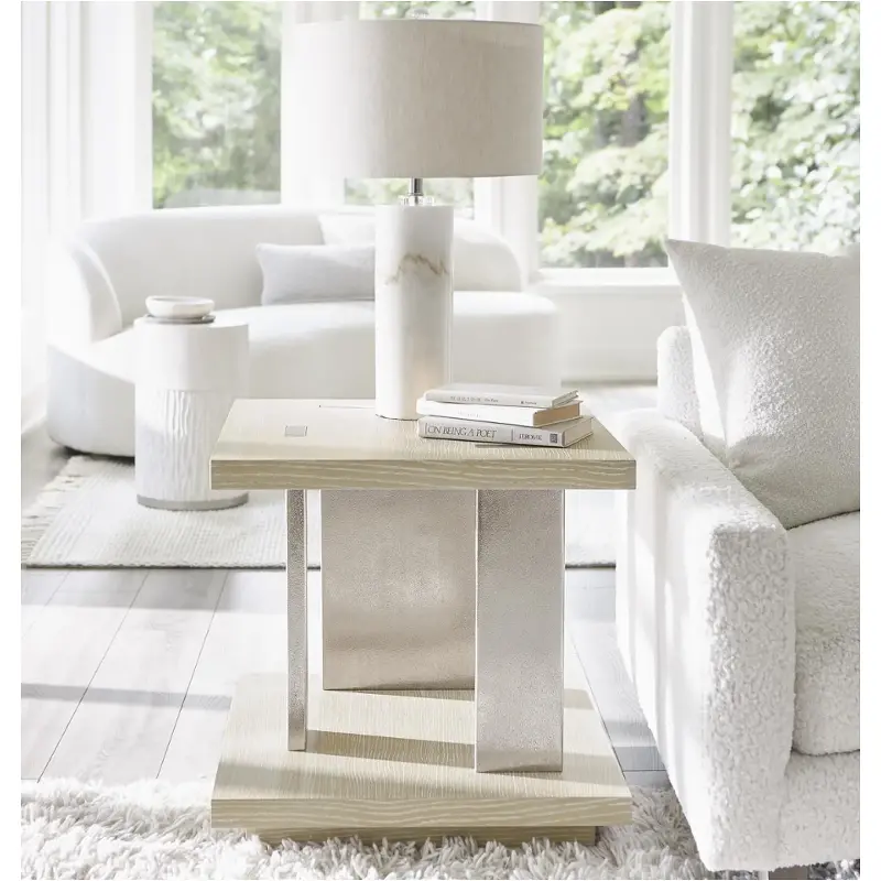 310124 Bernhardt Furniture Solaria Living Room Furniture End Table