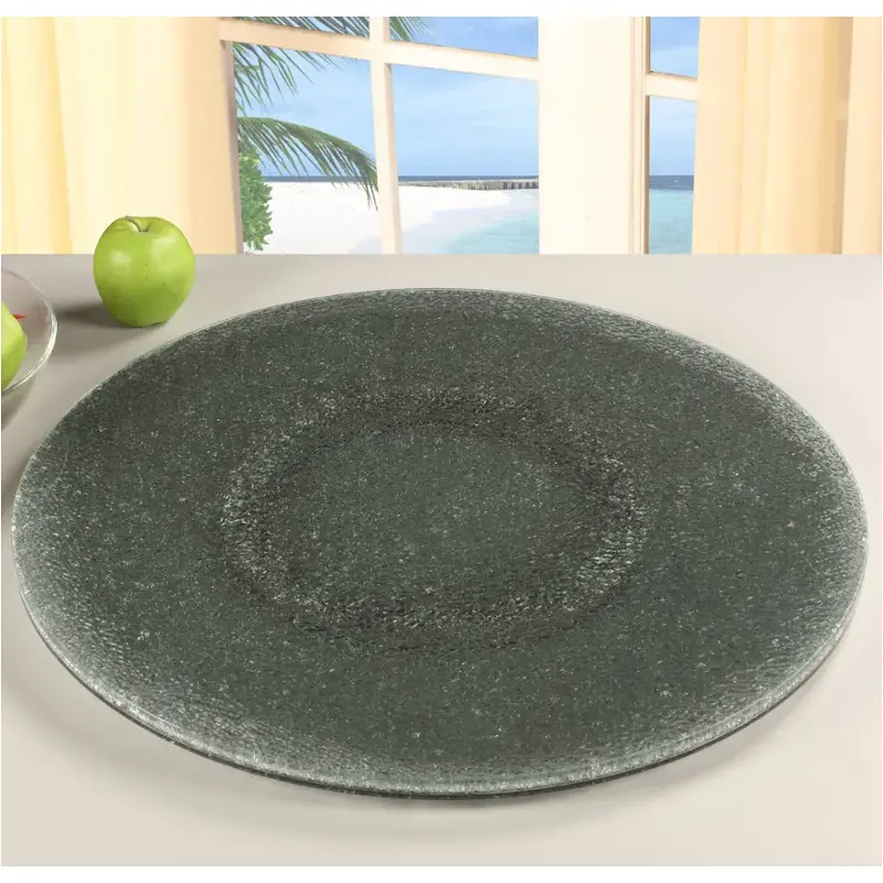 Lazy-susan-24sg Chintaly Imports Furniture Lazy Susan Dining Room Furniture Dinette Table