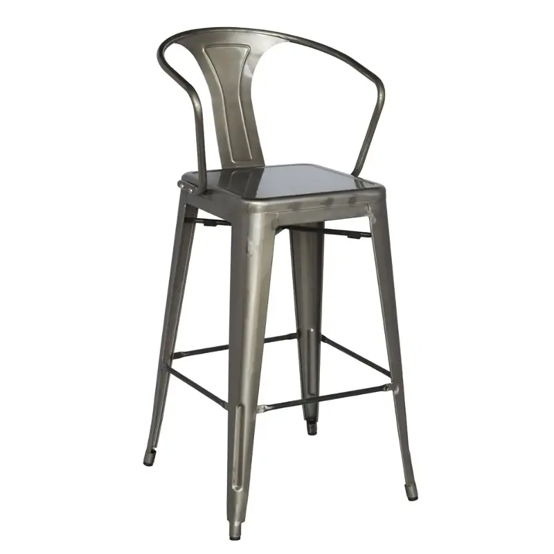 8020-bs-gun Chintaly Imports Furniture 8020 Accent Furniture Stool