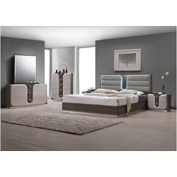 London-bed-qn-hb Chintaly Imports Furniture London Bedroom Furniture Bed