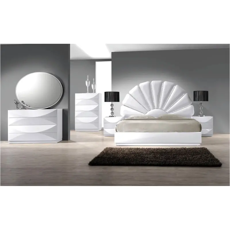 Paris-bed-qn-hb Chintaly Imports Furniture Paris Bedroom Furniture Bed