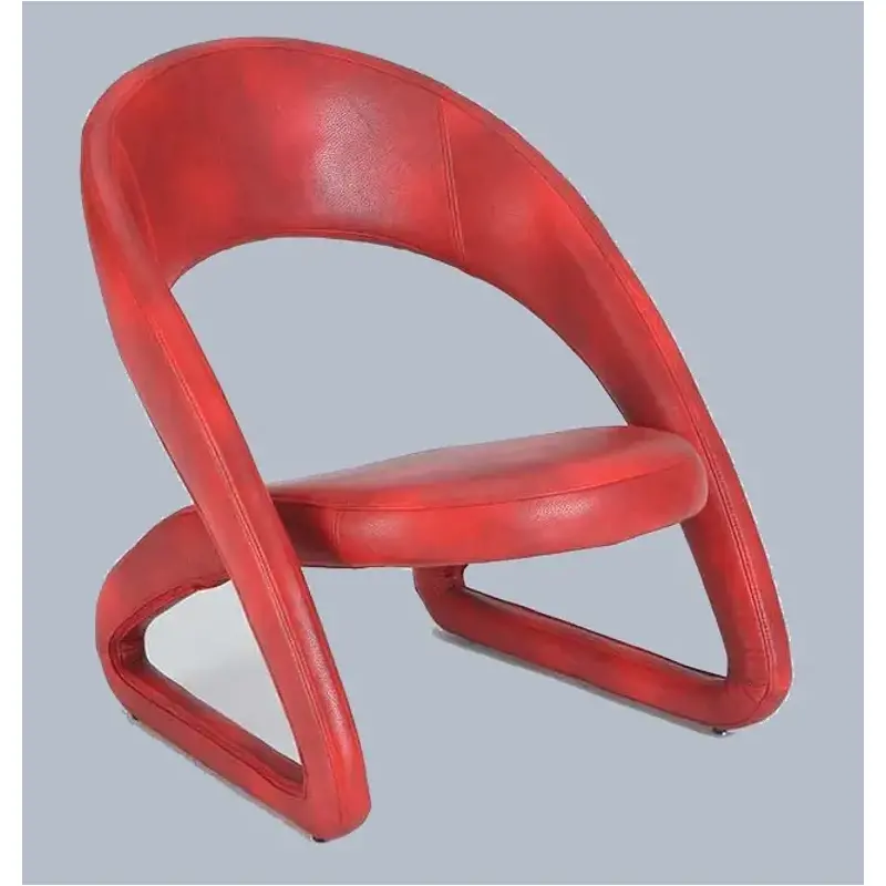 2671-acc-red Chintaly Imports Furniture 2671 Accent Furniture Accent Chair