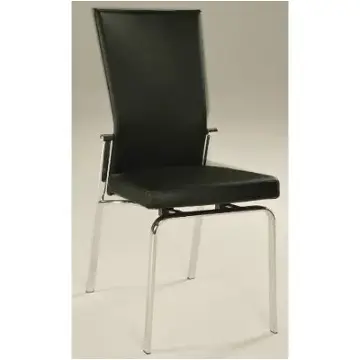 Molly-sc-blk Chintaly Imports Furniture Molly Dining Room Furniture Dining Chair