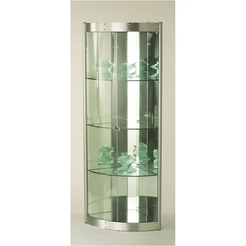 6617-cur-cor Chintaly Imports Furniture 6617 Dining Room Furniture Curio