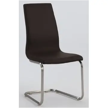 Zoey-sc-brw Chintaly Imports Furniture Zoey Dining Room Furniture Dinette Chair