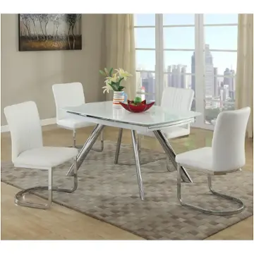 Alina-dt-t Chintaly Imports Furniture Alina Dining Room Furniture Dinette Table