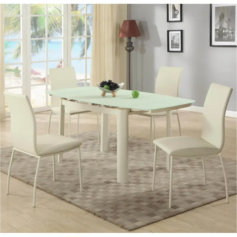 Anna-dt-t Chintaly Imports Furniture Anna Dining Room Furniture Dinette Table