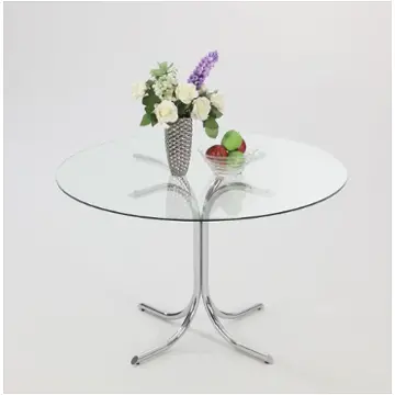 Cece-gl42-t-c Chintaly Imports Furniture Cece Dining Room Furniture Dinette Table