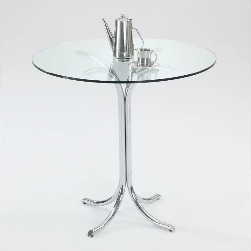 Cece-gl36-t-c Chintaly Imports Furniture Cece Dining Room Furniture Counter Height Table