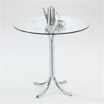 Cece-gl36-t-c Chintaly Imports Furniture Cece Dining Room Furniture Counter Height Table