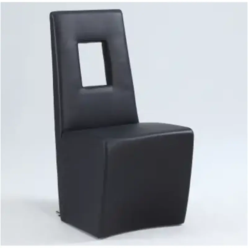 Chasity-sc-blk Chintaly Imports Furniture Chasity Dining Room Furniture Dinette Chair