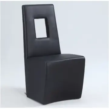 Chasity-sc-blk Chintaly Imports Furniture Chasity Dining Room Furniture Dinette Chair