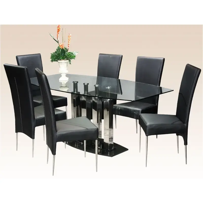 Cilla-dt-t Chintaly Imports Furniture Cilla Dining Room Furniture Dining Table