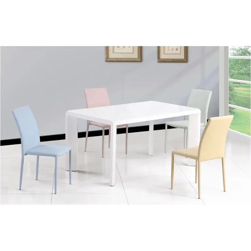 Fiona-dt-t Chintaly Imports Furniture Fiona Dining Room Furniture Dinette Table