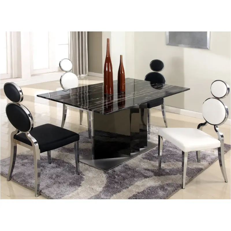 Oprah-dt-t Chintaly Imports Furniture Oprah Dining Room Furniture Dinette Table