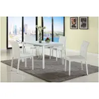 Roberta-dt-t Chintaly Imports Furniture Roberta Dining Room Furniture Dinette Table