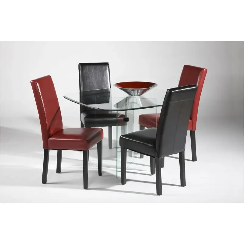 Xbase-dt-t Chintaly Imports Furniture X Base Dining Room Furniture Dinette Table