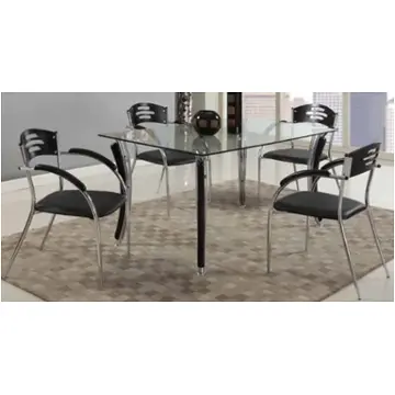 Yolanda-dt-t Chintaly Imports Furniture Yolanda Dining Room Furniture Dinette Table
