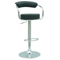 0326-as-blk Chintaly Imports Furniture 0326 Dining Room Furniture Stool