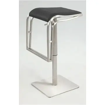 0897-as-blk Chintaly Imports Furniture 0897 Accent Furniture Stool