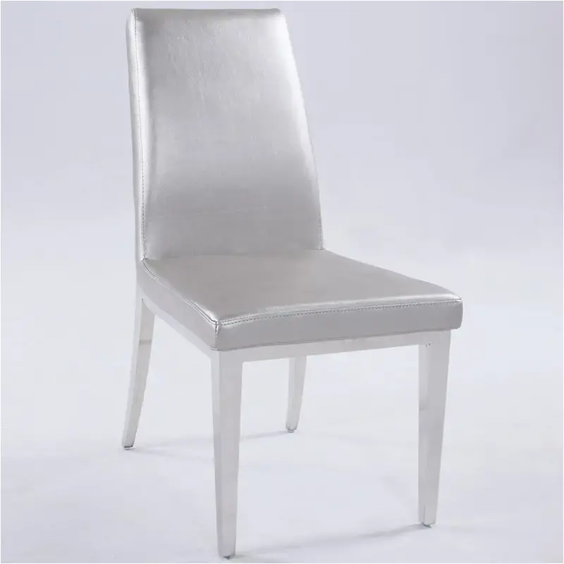 June-sc-slv Chintaly Imports Furniture June Dining Room Furniture Dining Chair