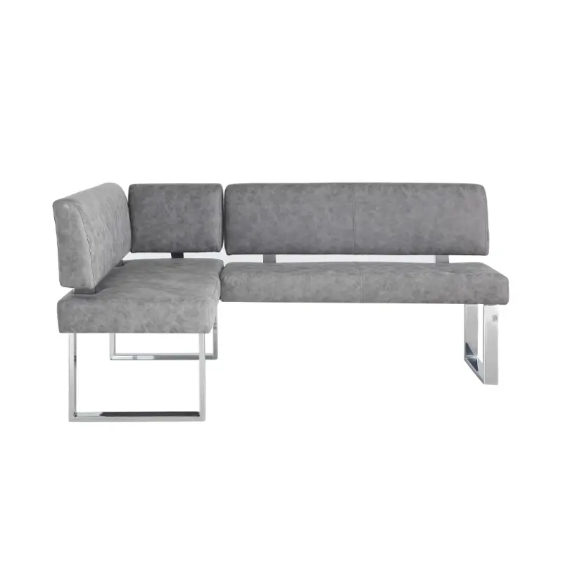 Genevieve-nook-gry Chintaly Imports Furniture Genevieve Accent Furniture Accent Table