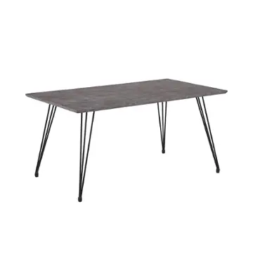Heather-dt-t Chintaly Imports Furniture Heather Dining Room Furniture Dining Table