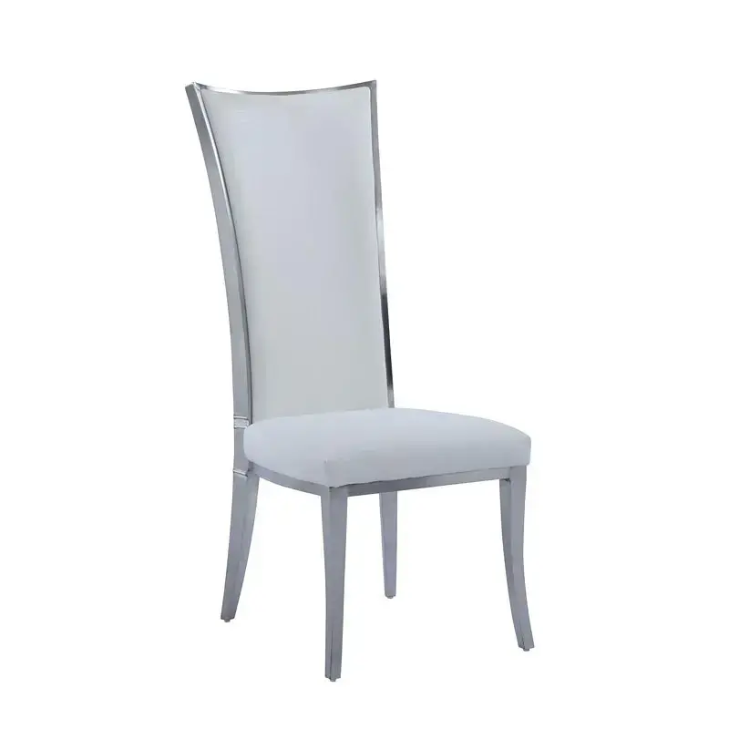 Isabel-sc-wht-bsh Chintaly Imports Furniture Isabel Dining Room Furniture Dining Chair