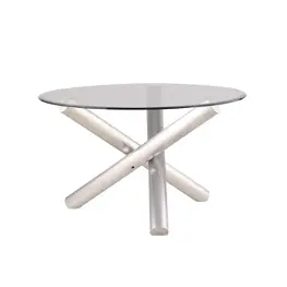 Star-dt-t-gl48-a Chintaly Imports Furniture Star Dining Room Furniture Dining Table